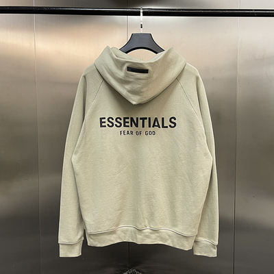 [HOT SALE] Fear of God FOG Essentials Zipped Hoodies (Beige/Gray/White/Beige/Black/Green)