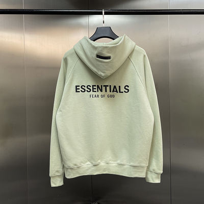 [HOT SALE] Fear of God FOG Essentials Zipped Hoodies (Beige/Gray/White/Beige/Black/Green)