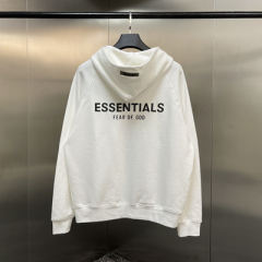 [HOT SALE] Fear of God FOG Essentials Zipped Hoodies (Beige/Gray/White/Beige/Black/Green)
