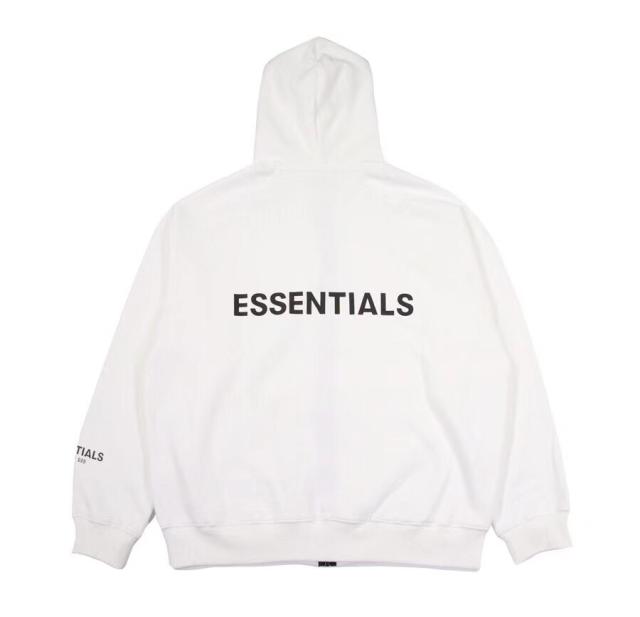 Fear of god fog essentials zip hoodie 5 colors