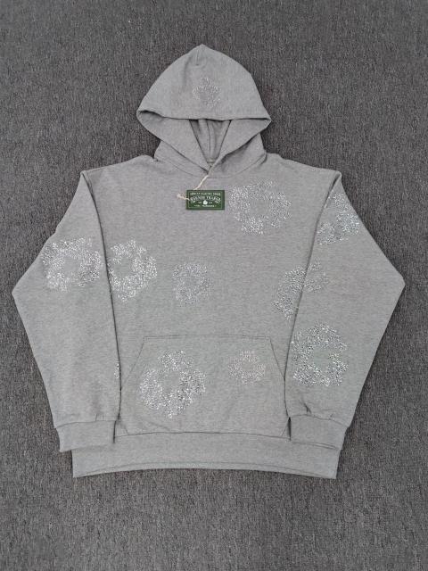 Denim Tears Rhinestone Hoodie Gray