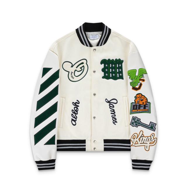 Off White Varsity Jacket
