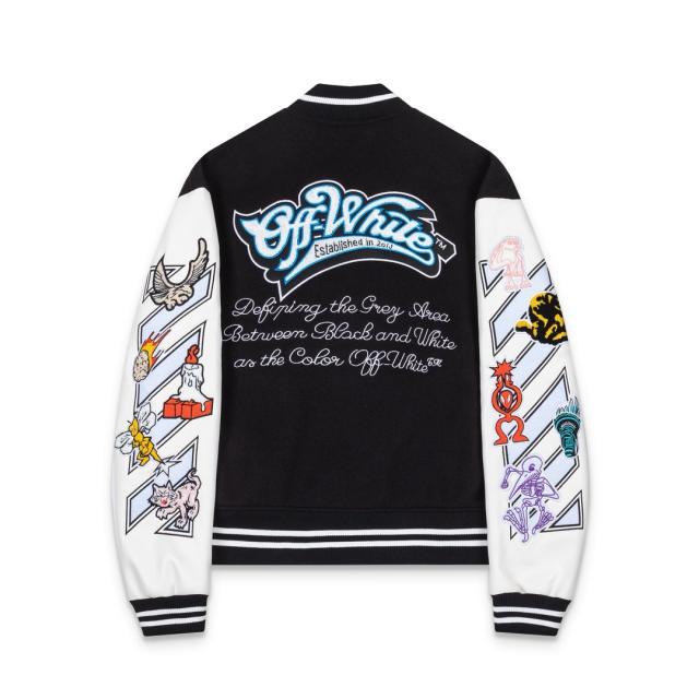 Off White Varsity Jacket