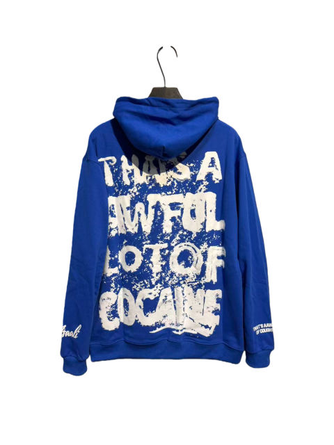 White Splatter Print Hoodie 28680616