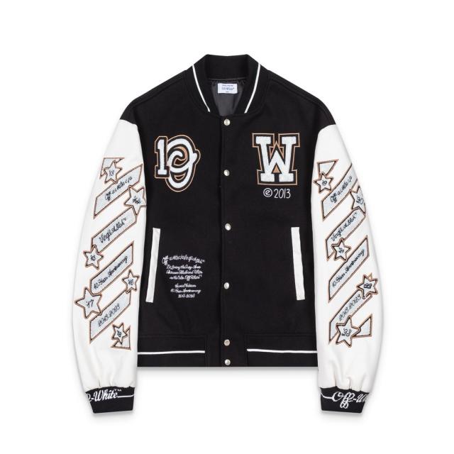 Off White Varsity Jacket