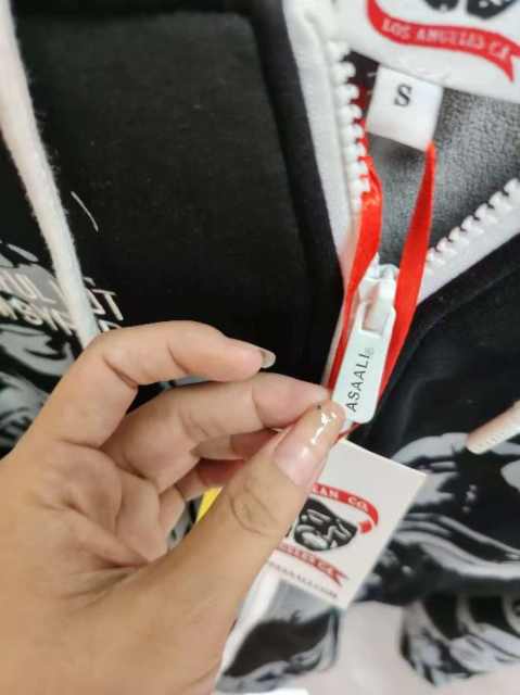 1:1 quality version Portrait Alphabet Print Zipper Hoodie  3 colors 28654292