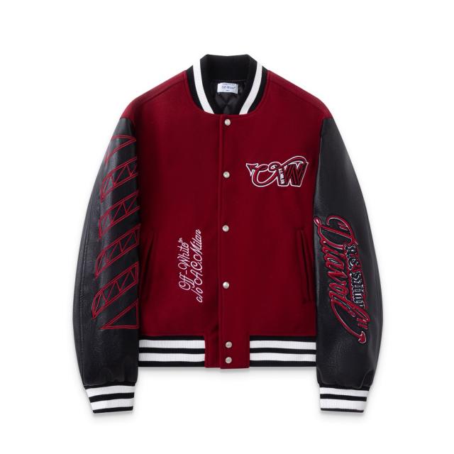 Off White Varsity Jacket