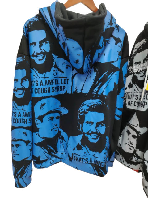 1:1 quality version Portrait Alphabet Print Zipper Hoodie  3 colors 28654292