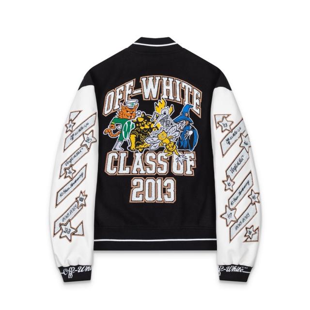Off White Varsity Jacket
