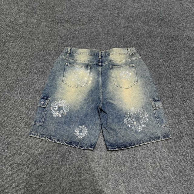 Denim Tears Rhinestone Shorts