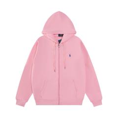 Rαlph Lαuren Basic Zipped Hoodie