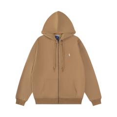 Rαlph Lαuren Basic Zipped Hoodie