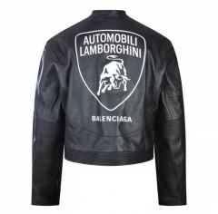 Lamborghini Functional Windbreaker Leather Jacket 28702272