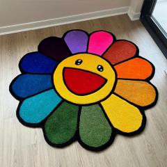 Takashi Murakami Sun Flower Rug
