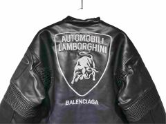 Lamborghini Functional Windbreaker Leather Jacket 28702272