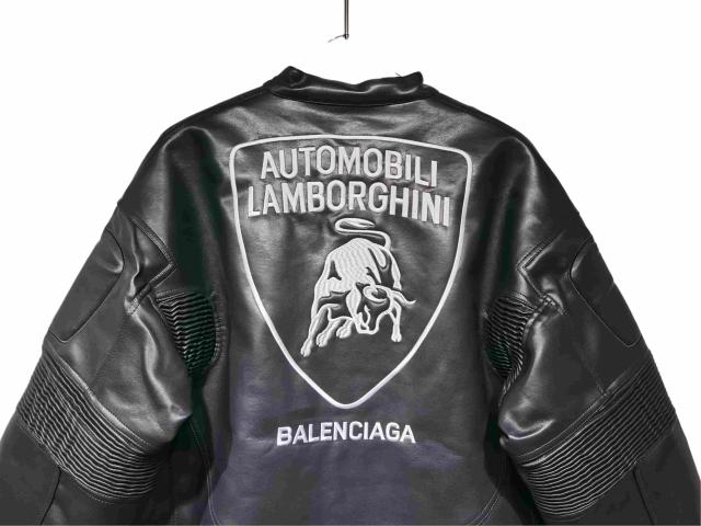 Lamborghini Functional Windbreaker Leather Jacket 28702272