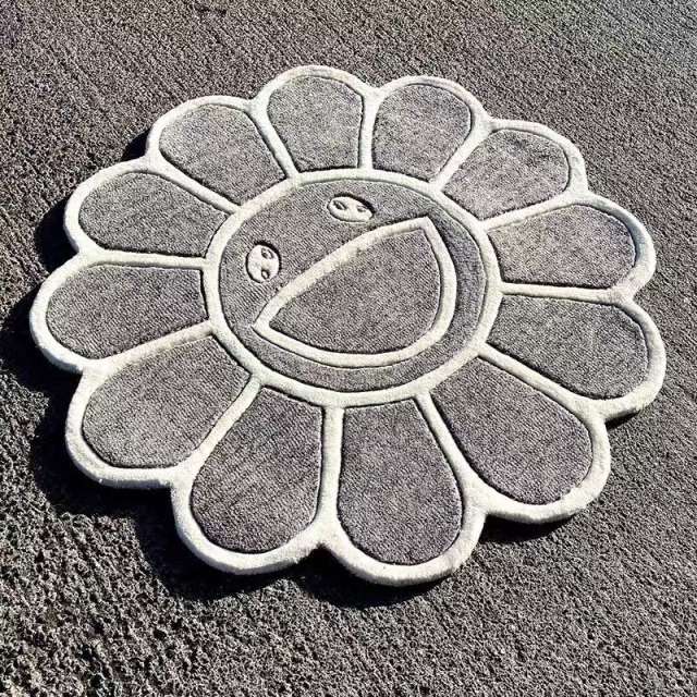 Takashi Murakami Sun Flower Rug