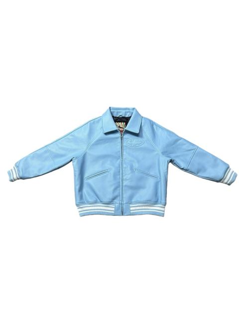 Solid Color Classic Embossed PU Leather Jacket 2 colors 28635787