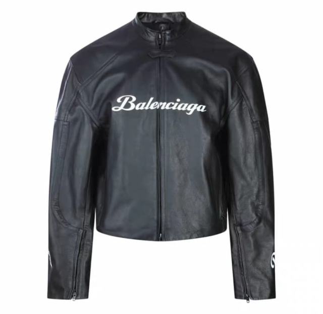 Lamborghini Functional Windbreaker Leather Jacket 28702272
