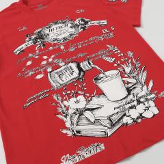 Floral Syrup Bottle Print Tee 28703122
