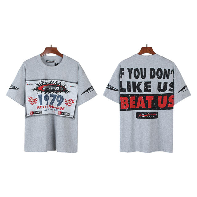Sports Number Plate Print Tee 28559319