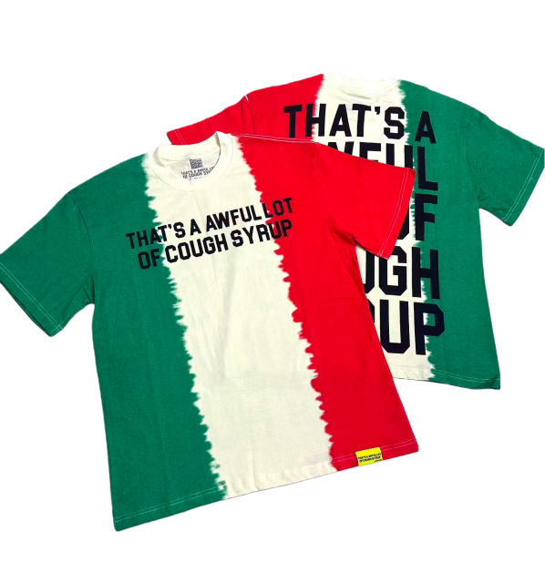 Tri-Color Patchwork Print Tee 2 colors 28703167