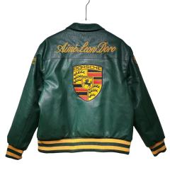 James Train Locomotive Embroidered Leather Jacket 3 colors 28630925