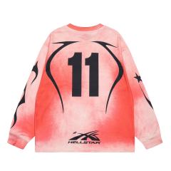 Digital Print Washed Version Long Sleeve T-Shirt 2 colors 28493238