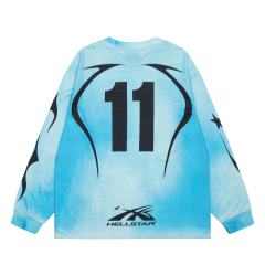 Digital Print Washed Version Long Sleeve T-Shirt 2 colors 28493238