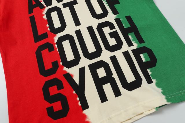 Tri-Color Patchwork Print Tee 2 colors 28703167