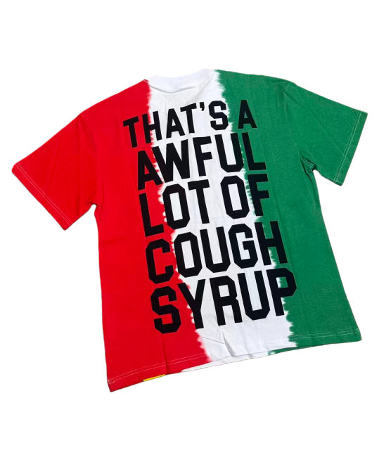 Tri-Color Patchwork Print Tee 2 colors 28703167