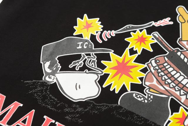 Cartoon Character Print Tee 28703154