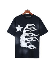 Classic Color-Block Logo Washed Version Tee 28691927