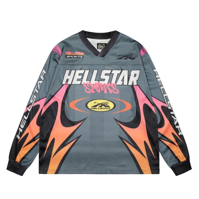 Sports Alphabet Print Mesh Long Sleeve T-Shirt 28531522