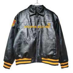 James Train Locomotive Embroidered Leather Jacket 3 colors 28630925