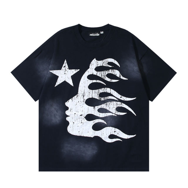 Classic Color-Block Logo Washed Version Tee 28691927
