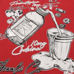 Floral Syrup Bottle Print Tee 28703122