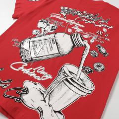 Floral Syrup Bottle Print Tee 28703122