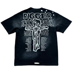 Portrait Print Washed Version Distressed Tee 28653727