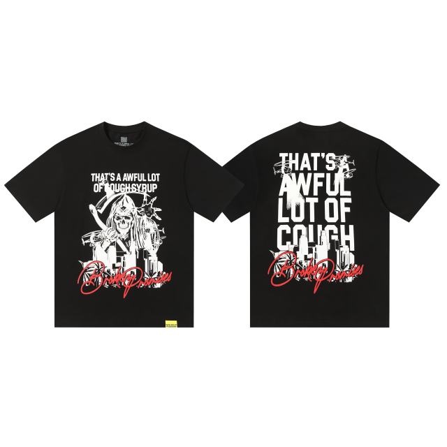 Color-Blocked Grim Reaper War Print Tee 28703159