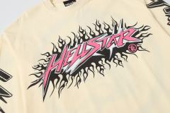 Pink Logo Black Flame Print Long Sleeve T-Shirt 2 colors 28704411