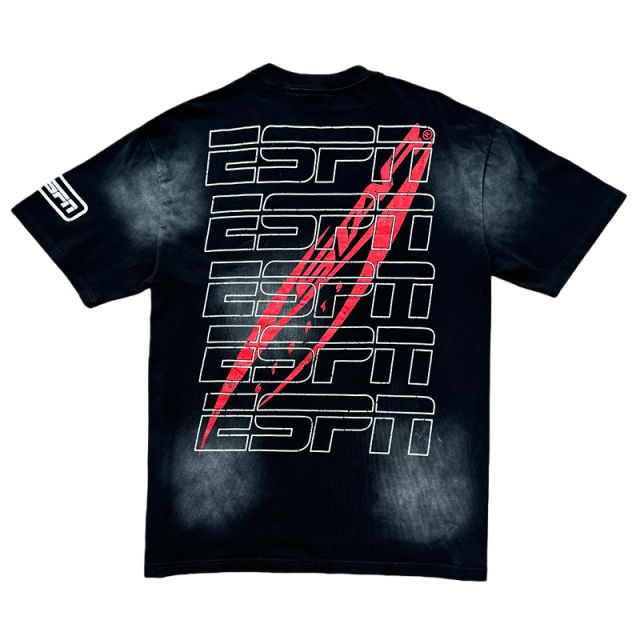 Runner's Slogan Printed Washed Version Tee 28531542