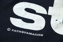 Large H Letter Logo Print Washed Version Tee 28690399