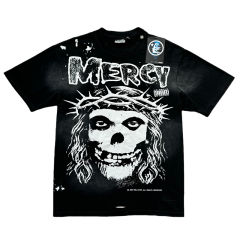 Portrait Print Washed Version Distressed Tee 28653727
