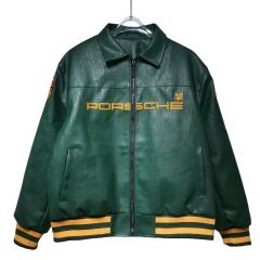 James Train Locomotive Embroidered Leather Jacket 3 colors 28630925