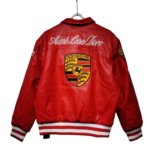James Train Locomotive Embroidered Leather Jacket 3 colors 28630925