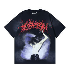 Character Print Washed Version Tee 28690396