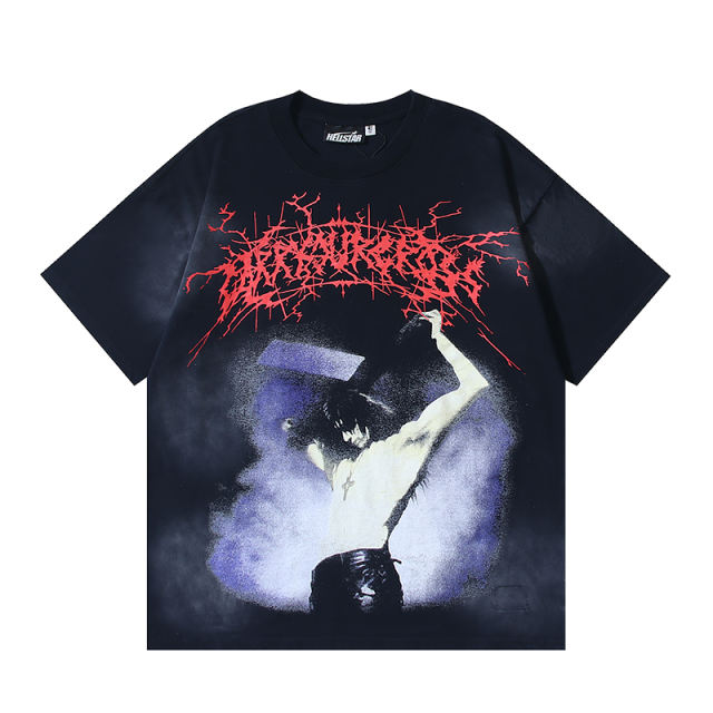 Character Print Washed Version Tee 28690396