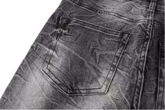 1:1 quality version Ragged Pattern Ripped Jeans 28700615