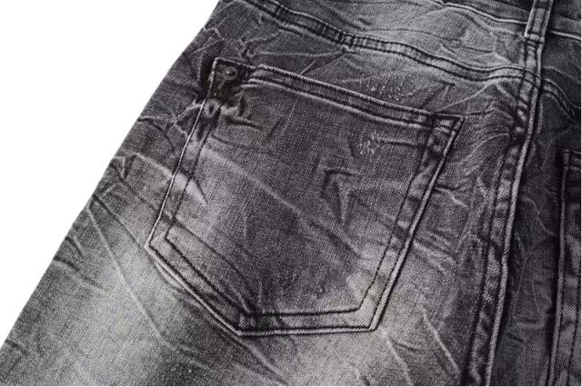 1:1 quality version Ragged Pattern Ripped Jeans 28700615